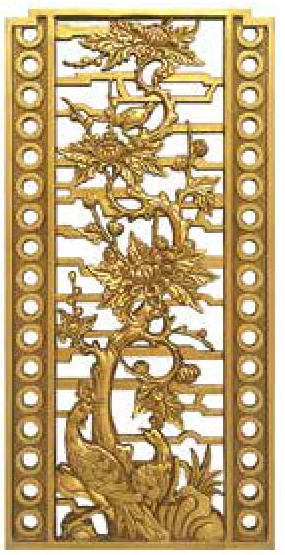 Bông gió nhôm đúc BG012