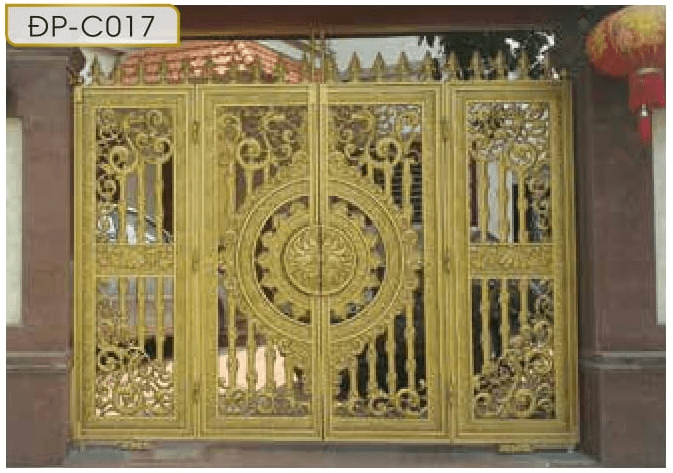 Cổng nhôm đúc C017