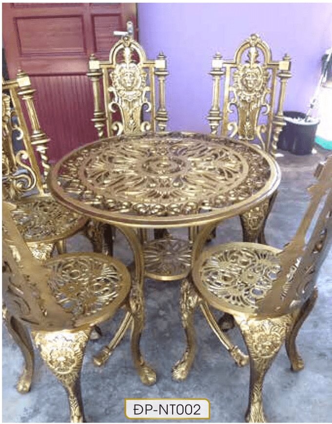 Nội thất nhôm đúc NT002