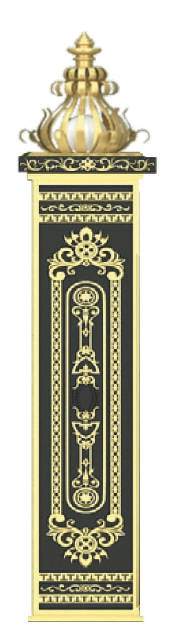 Trụ cột nhôm đúc TC009