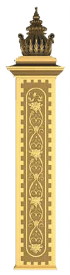 Trụ cột nhôm đúc TC013